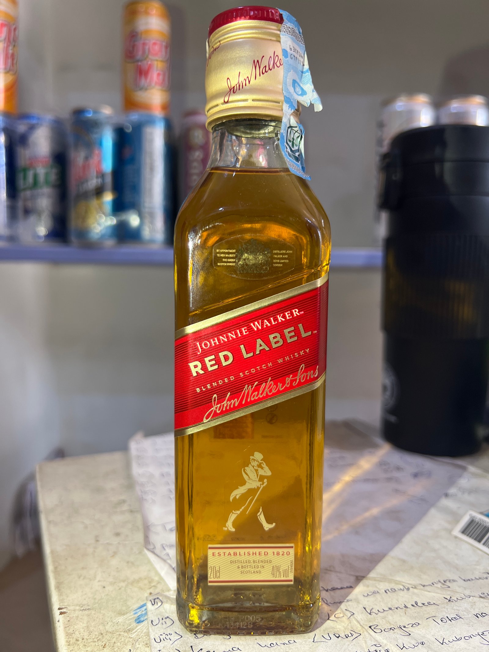 Red label 200 ml